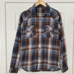 Bergans of Norway Flannel Plaid Shirt Size medium